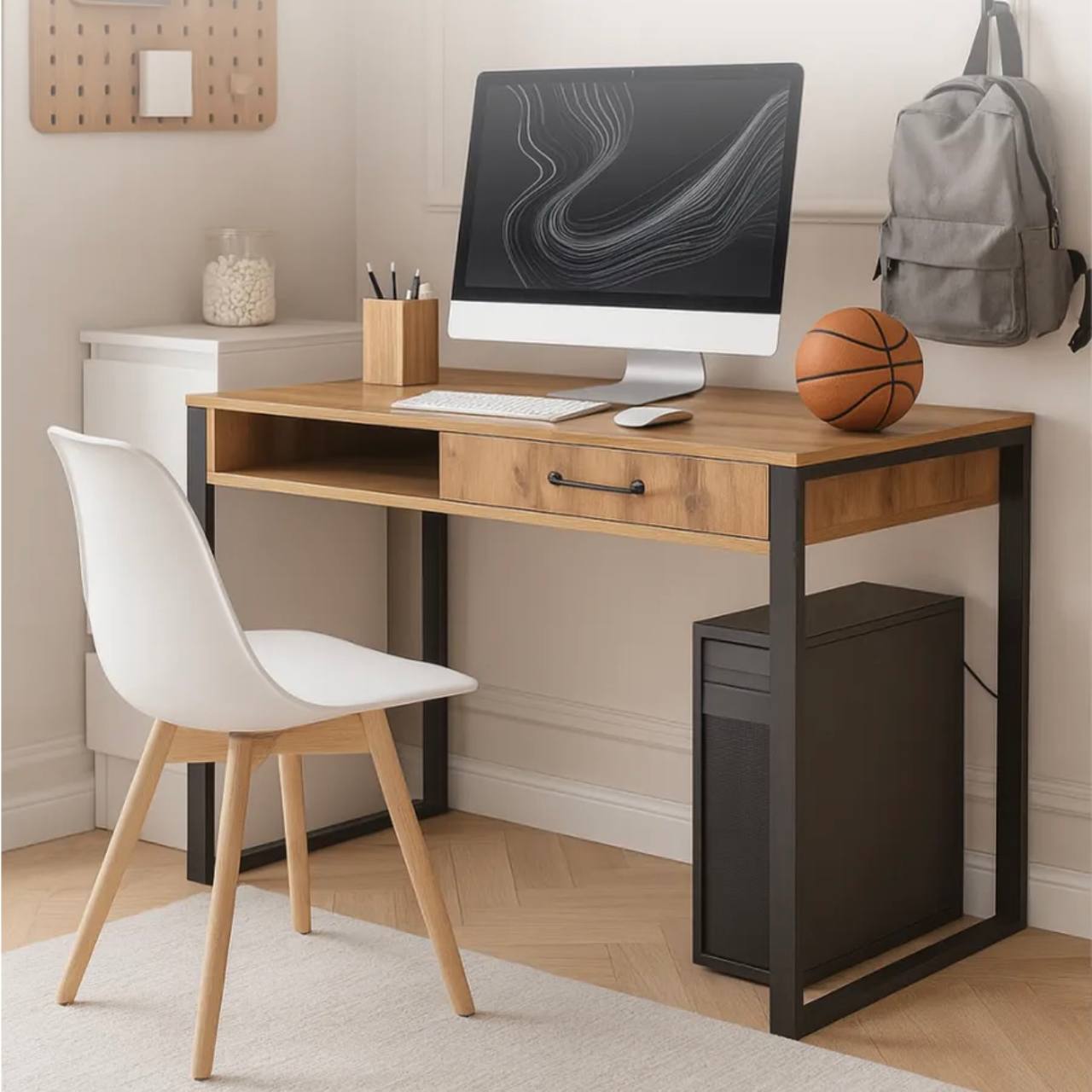 Computer Desk Wood Style